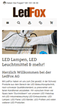 Mobile Screenshot of ledfox.ch